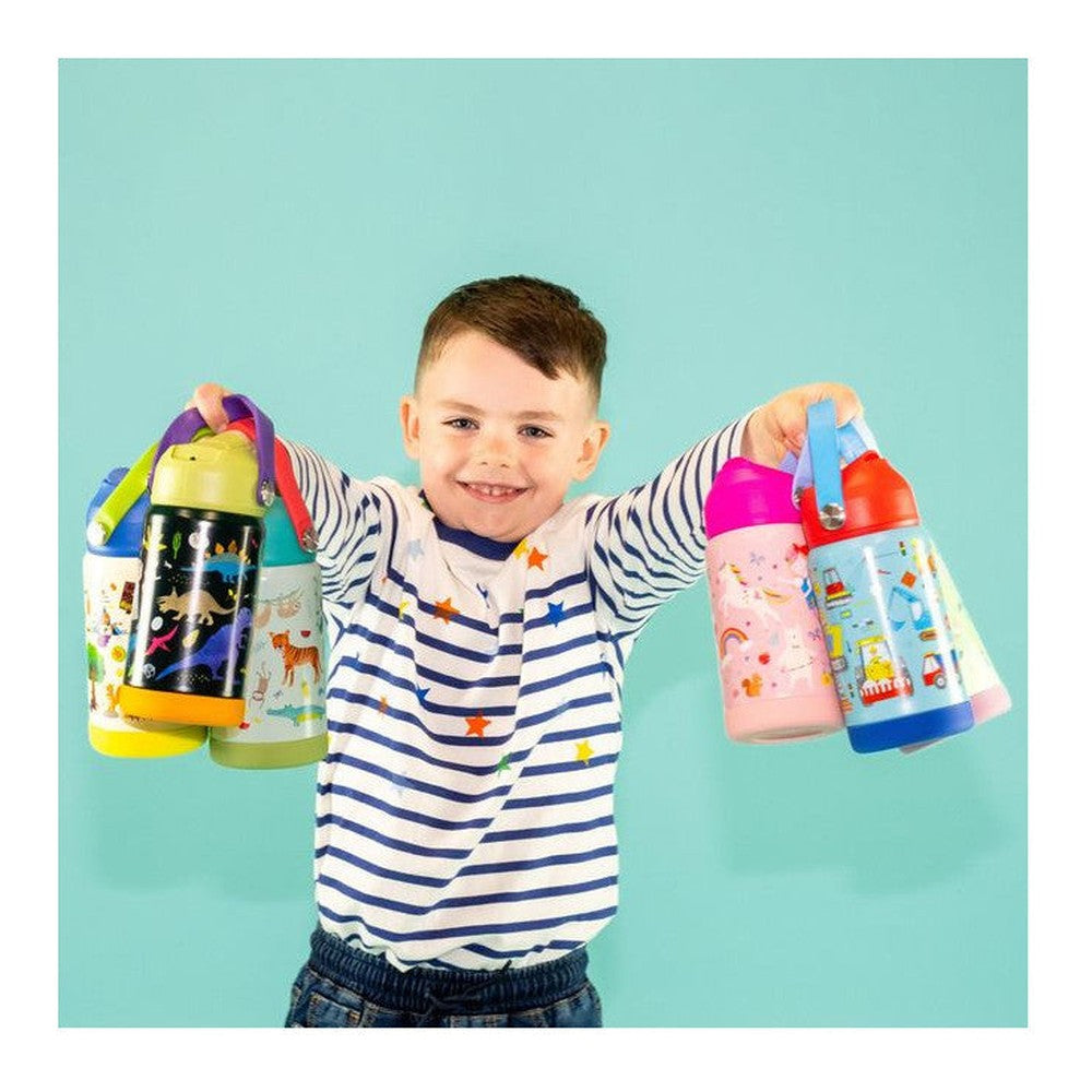 Butelka ze stali nierdzewnej Dinozaury Floss & Rock 400 ml – zdjęcie 5