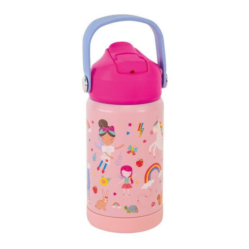 Butelka ze stali nierdzewnej Tęczowe Wróżki Floss & Rock 400 ml