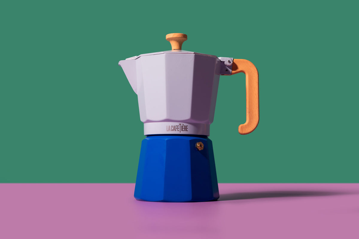 Kawiarka Venice La Cafetière – niebieska, 6 filiżanek (290 ml) – aranżacja