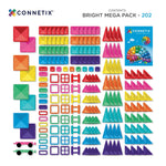 Connetix® Bright Mega Pack 202 elementy