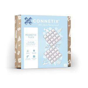 Connetix® Clear Base Plate Pack 2 elementy