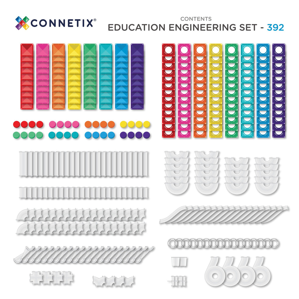 Connetix® Education Engineering Set 392 elementy