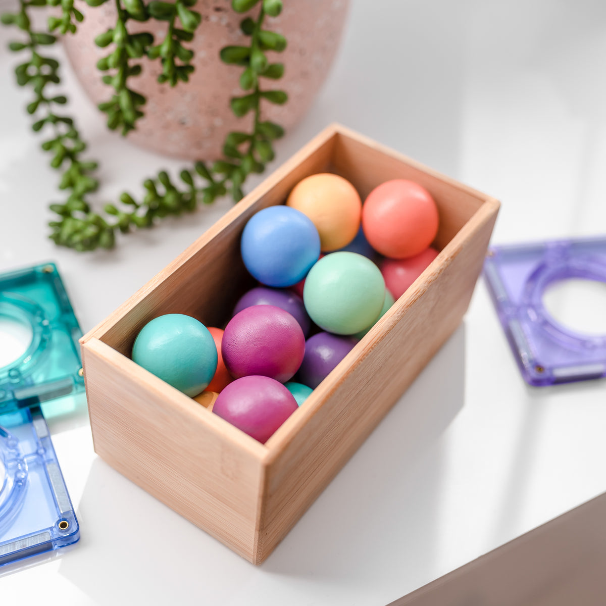 Connetix® kulki do kulodromu Pastel Ball Pack – 16 el. – zdjęcie 6