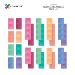 Connetix® klocki magnetyczne Pastel Rectangle Pack – 24 el. – zdjęcie 2