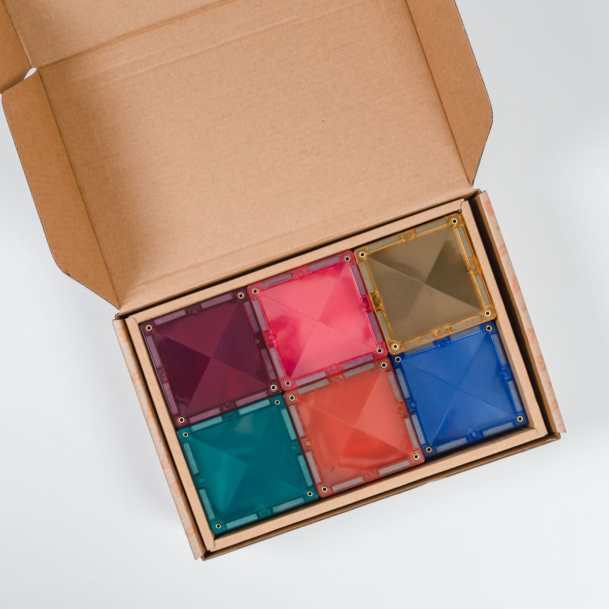 Connetix® klocki magnetyczne Pastel Square Pack – 40 el. – zdjęcie 6