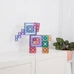 Connetix® klocki magnetyczne okna i ramy Pastel Portal Pack – 48 el. – zdjęcie 6