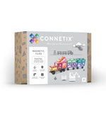 Connetix® klocki magnetyczne pojazdy Pastel Transport Pack – 50 el.