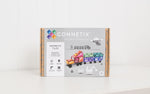 Connetix® klocki magnetyczne pojazdy Pastel Transport Pack – 50 el. – zdjęcie 2