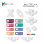 Connetix® klocki magnetyczne kulodrom Pastel Ball Run Expansion Pack – 80 el. – zdjęcie 2
