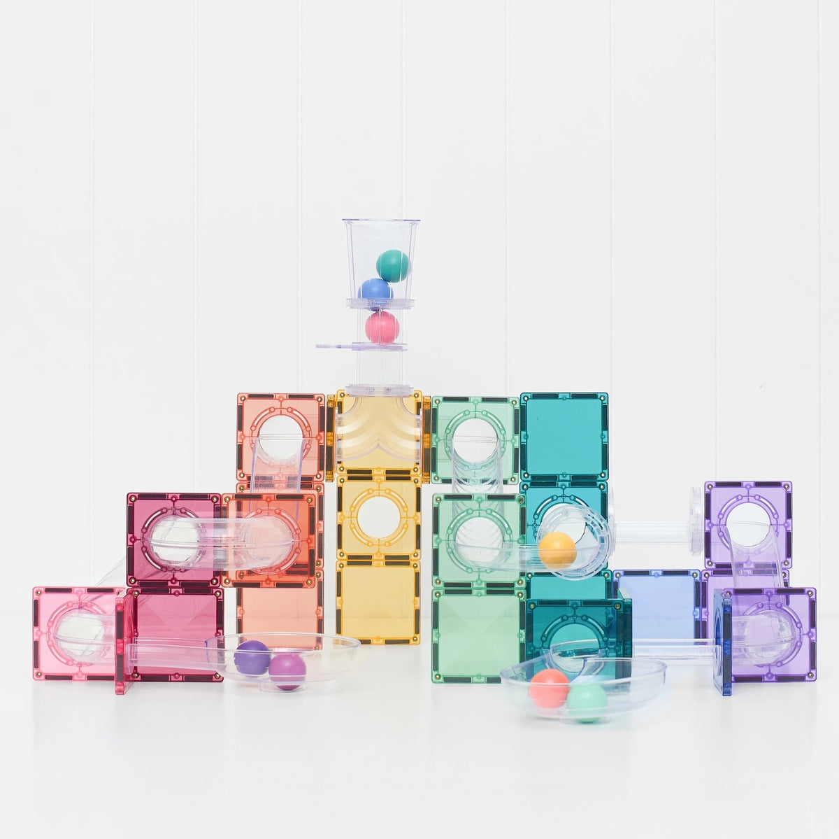 Connetix® Ball Run Pastel Pack 114 elementów