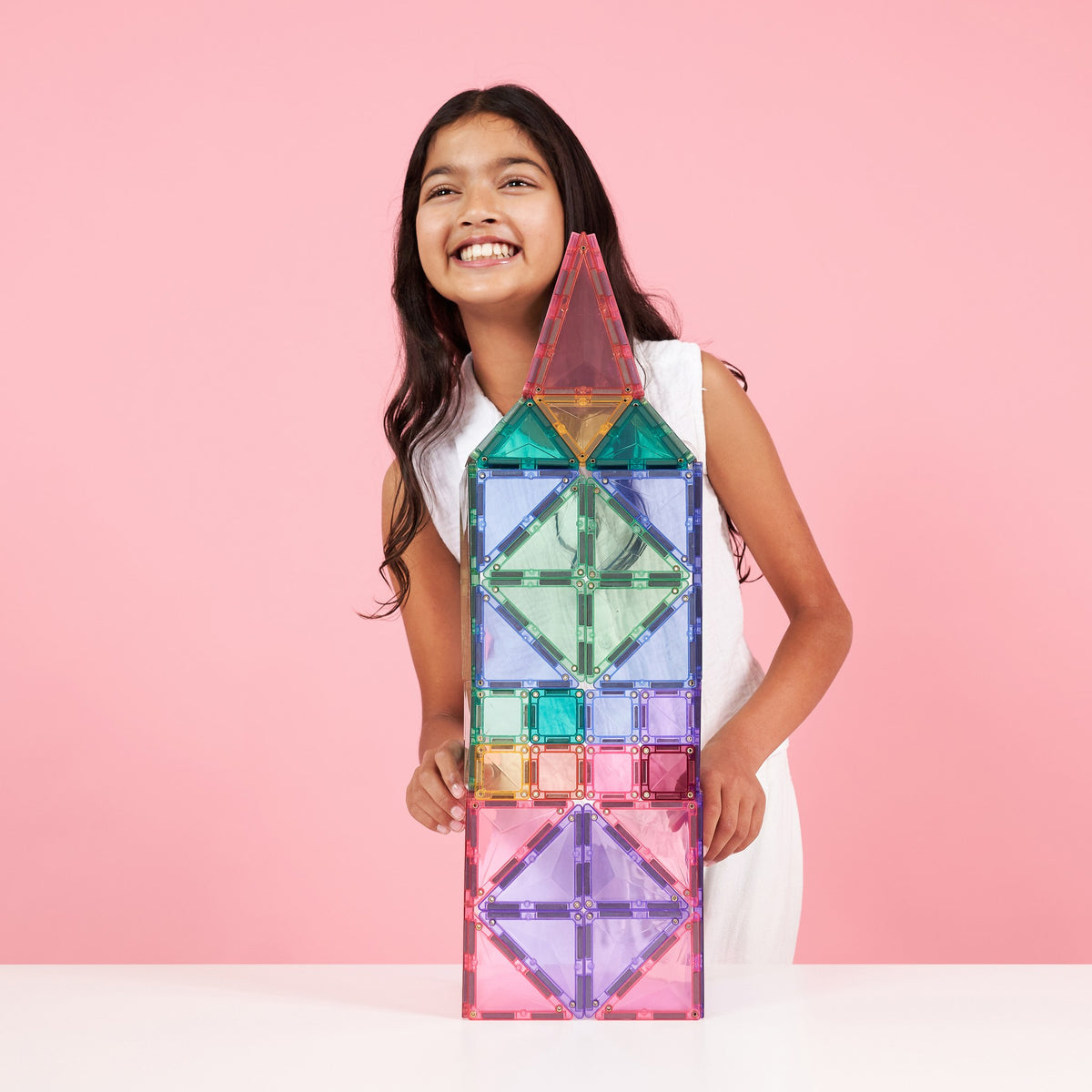 Connetix® klocki magnetyczne Pastel Mega Pack – 202 el. – zdjęcie 3