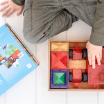 Connetix® klocki magnetyczne pojazdy Rainbow Motion Pack – 24 el. – zdjęcie 3