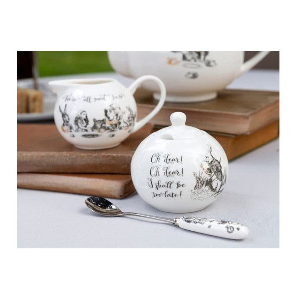 Cukiernica i mlecznik Alicja w Krainie Czarów Kitchen Craft – ze złotymi detalami – zdjęcie 2