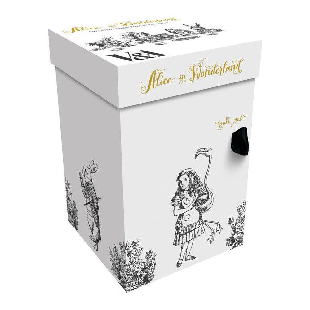 Cukiernica i mlecznik Alicja w Krainie Czarów Kitchen Craft – ze złotymi detalami – zdjęcie 6