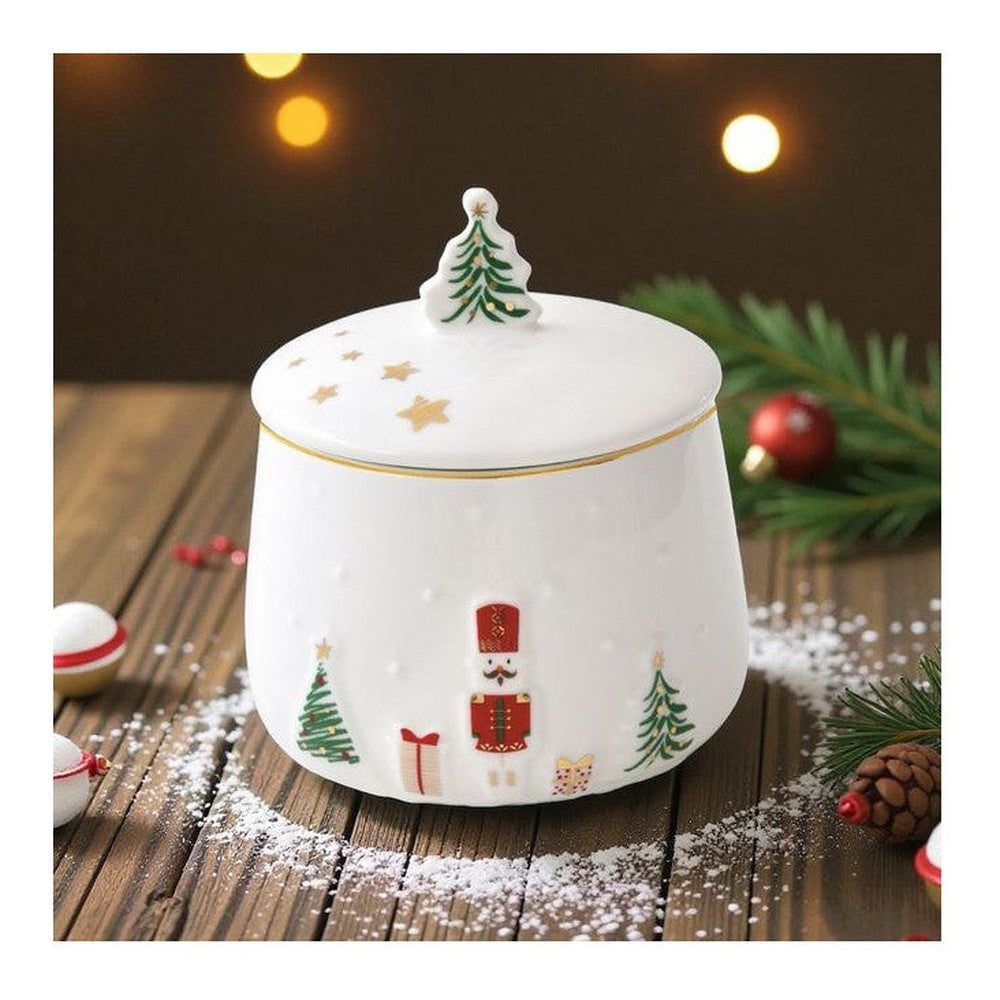 Cukiernica porcelanowa Magia Świąt Easy Life – Let It Snow – zdjęcie 2