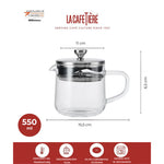 Czajnik do herbaty La Cafetière – szklany, 550 ml – zdjęcie 7