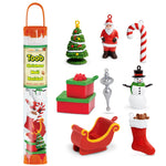 Figurki w tubie Safari Ltd – Boże Narodzenie, 8 szt.