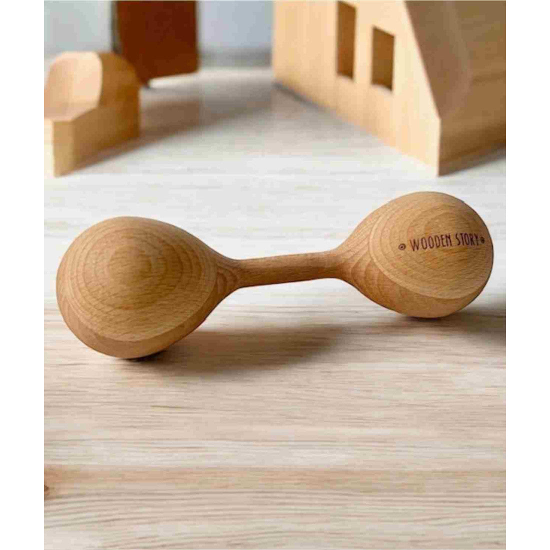 Drewniana grzechotka Lark Wooden Story – zdjęcie 2