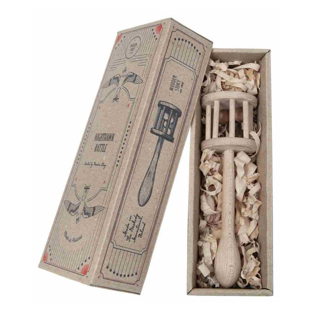 Drewniana grzechotka Lelek Wooden Story – zdjęcie 3