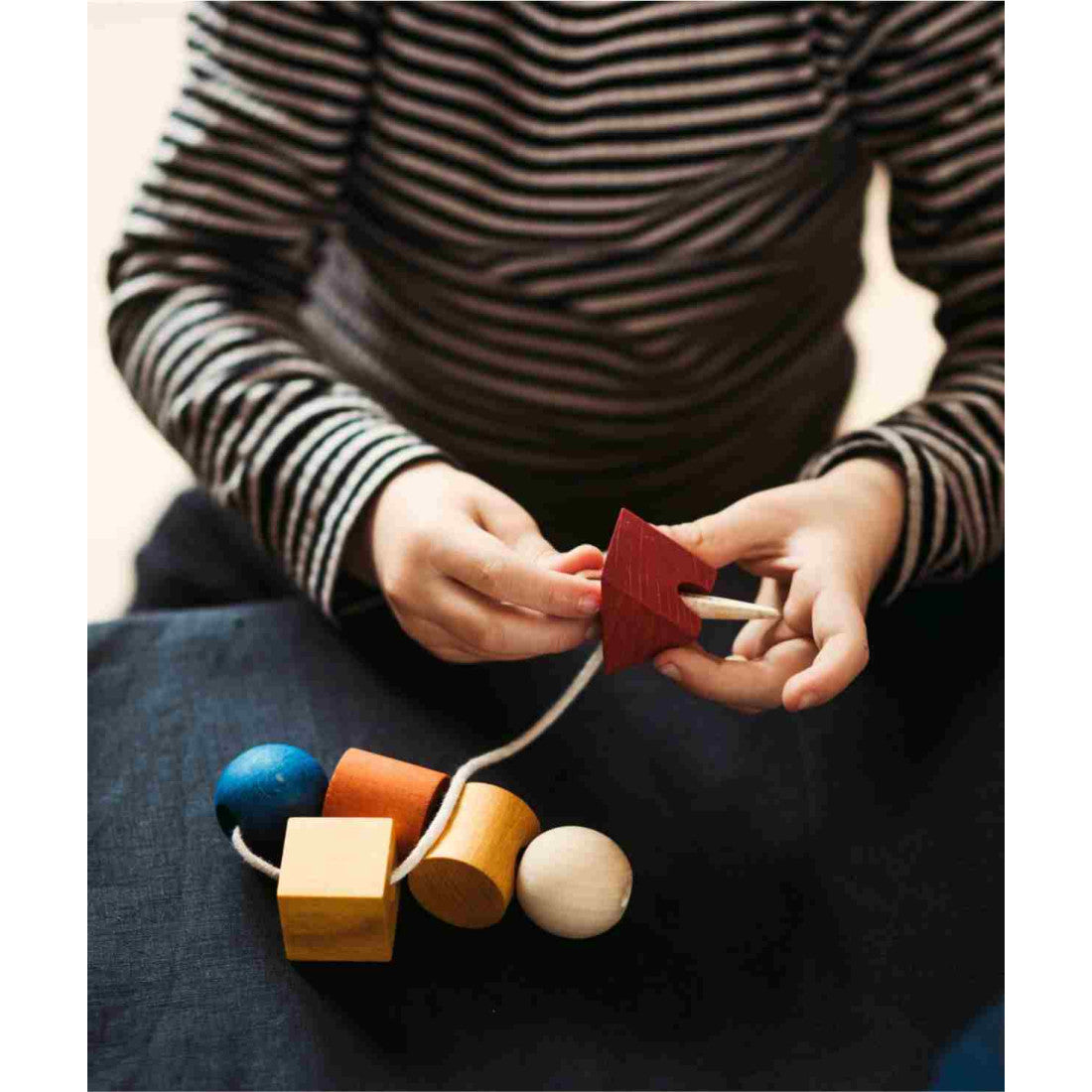 Drewniana igła do nawlekania Wooden Story – zdjęcie 3
