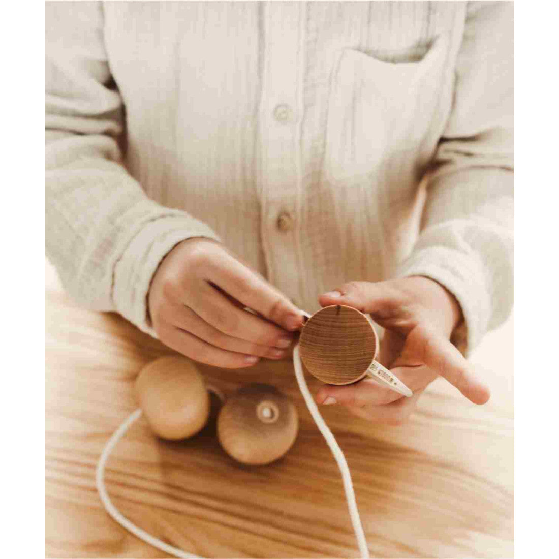 Drewniana igła do nawlekania XL Wooden Story – zdjęcie 3