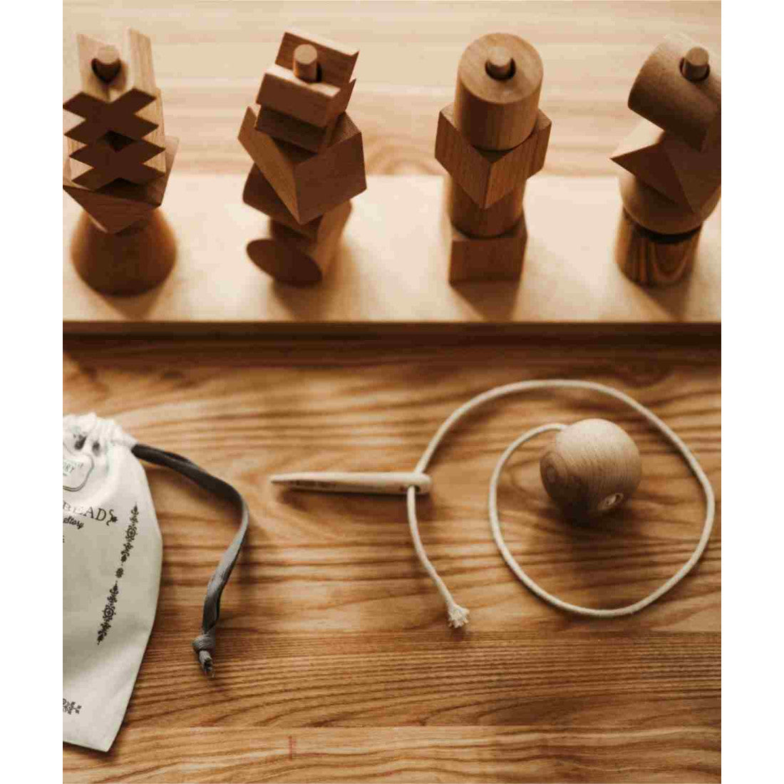 Drewniana igła do nawlekania XL Wooden Story – zdjęcie 4