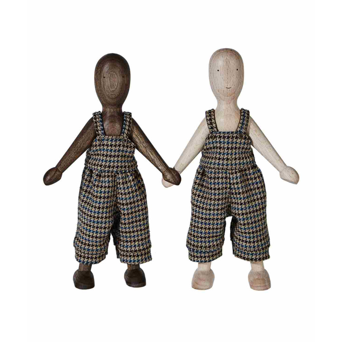Drewniana lalka Orzechowa ze spodniami Wooden Story – zdjęcie 2