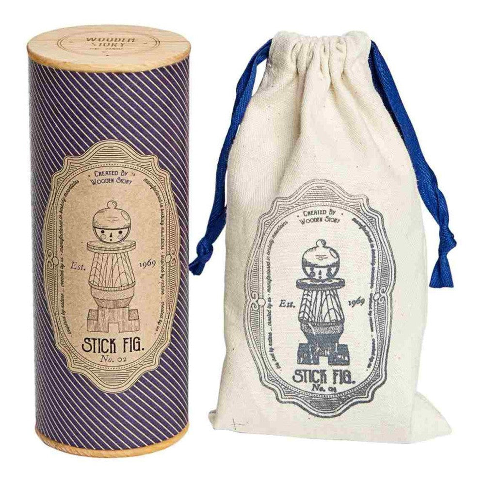 Drewniana układanka LALA Stick Fig No.02 Wooden Story – kolorowa – zdjęcie 8