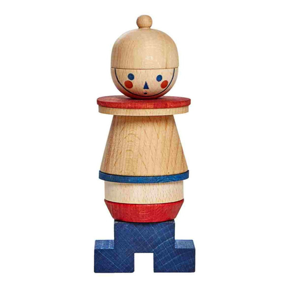 Drewniana układanka LALA Stick Fig No.02 Wooden Story – kolorowa