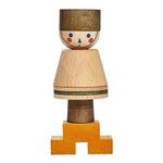 Drewniana układanka LALA Stick Fig No.03 Wooden Story – kolorowa