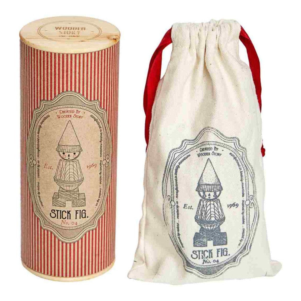 Drewniana układanka LALA Stick Fig No.04 Wooden Story – kolorowa – zdjęcie 8