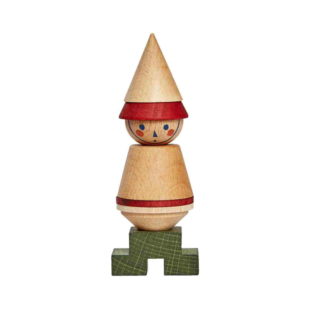 Drewniana układanka LALA Stick Fig No.04 Wooden Story – kolorowa