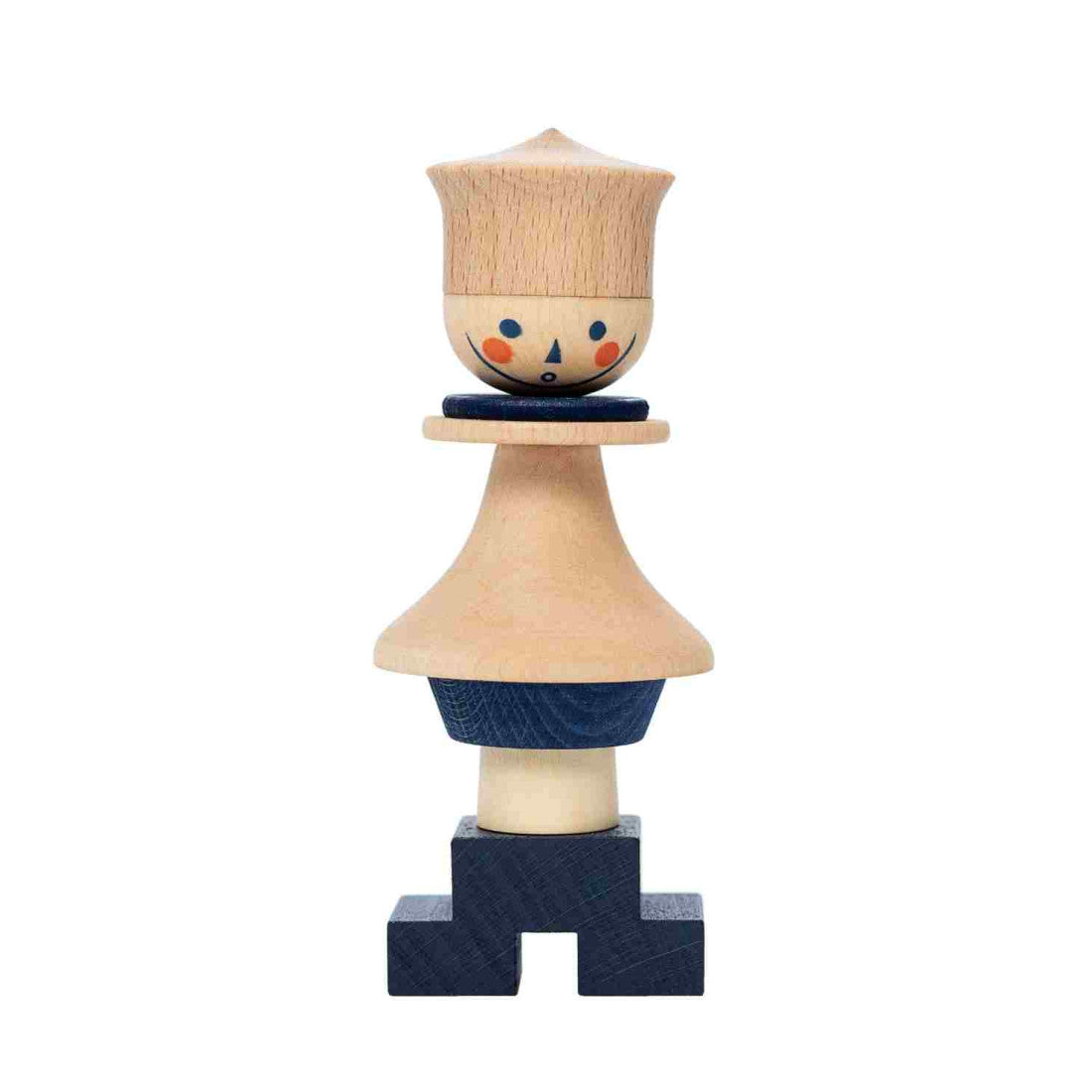 Drewniana układanka LALA Stick Fig No.05 Wooden Story – kolorowa