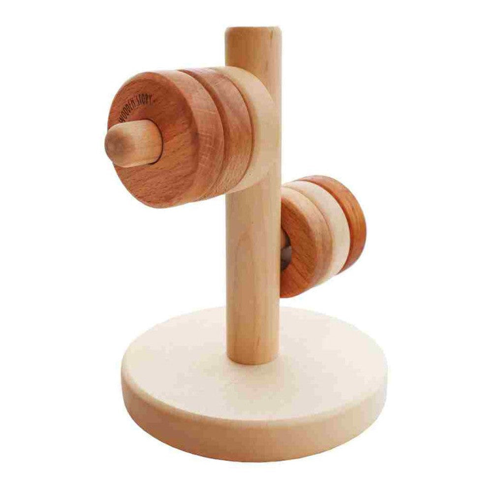 Drewniana układanka Montessori Horyzontalna Wieża Wooden Story – zdjęcie 2