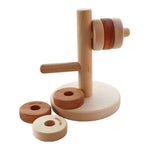 Drewniana układanka Montessori Horyzontalna Wieża Wooden Story – zdjęcie 3
