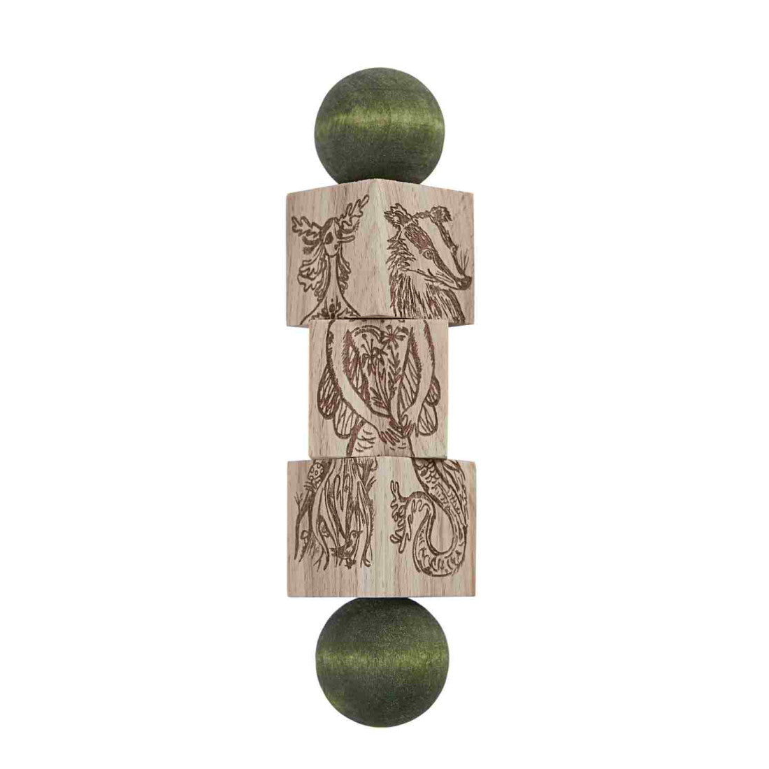Drewniana układanka obracanka Magic Forest Wooden Story – kolorowa – zdjęcie 2