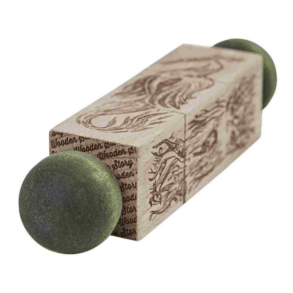Drewniana układanka obracanka Magic Forest Wooden Story – kolorowa – zdjęcie 3