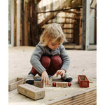 Drewniana układanka obracanka Secret Garden Wooden Story – kolorowa – zdjęcie 4