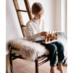 Drewniana układanka Płotek Wooden Story – naturalna – zdjęcie 3