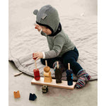 Drewniana układanka Płotek XL Wooden Story – kolorowa – zdjęcie 2