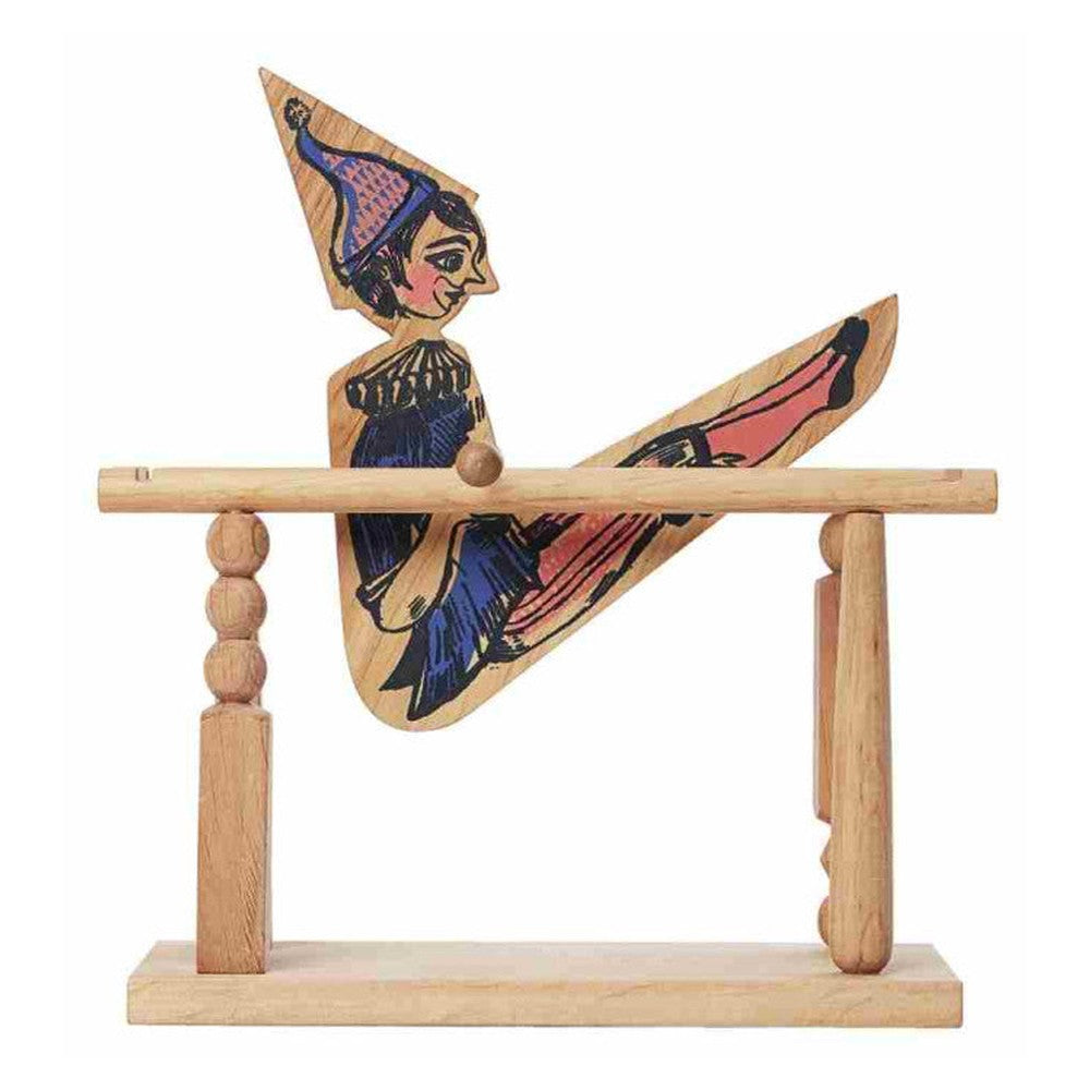 Drewniana zabawka Akrobata Chłopiec Wooden Story