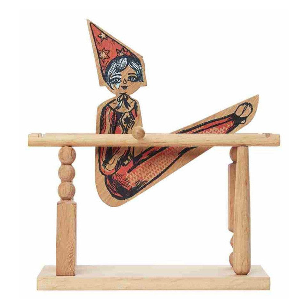 Drewniana zabawka Akrobata Dziewczynka Wooden Story