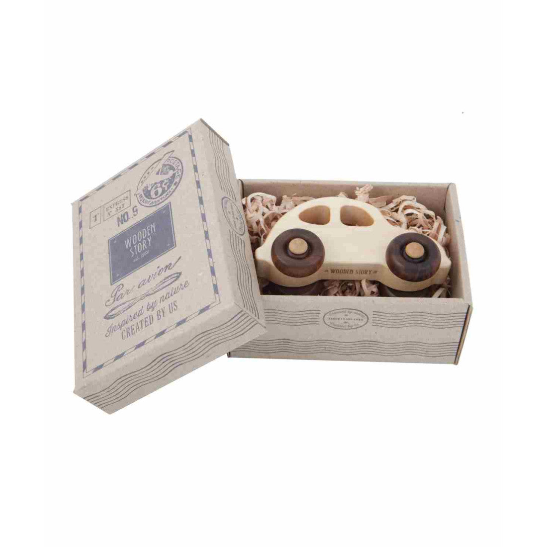 Drewniana zabawka na kółkach Auto '30s Wooden Story – zdjęcie 2