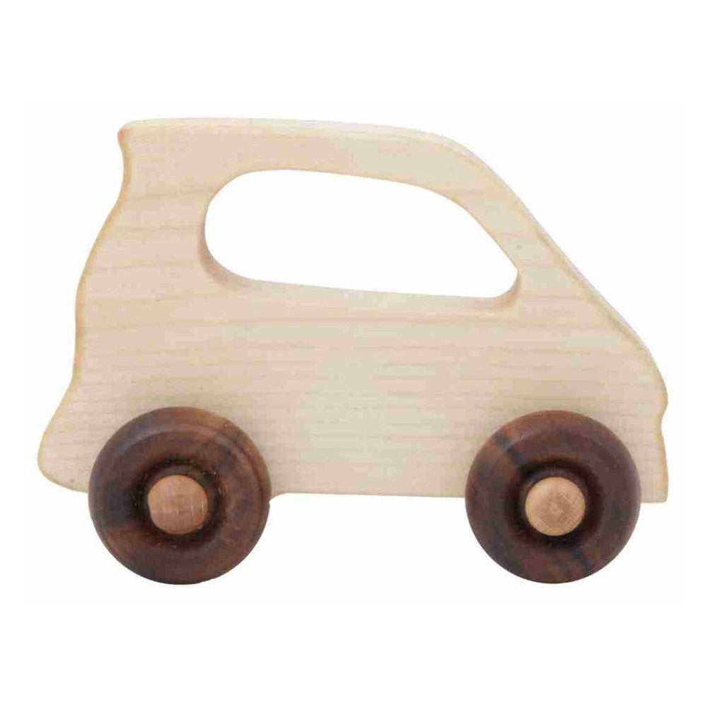 Drewniana zabawka na kółkach Auto Electric Wooden Story