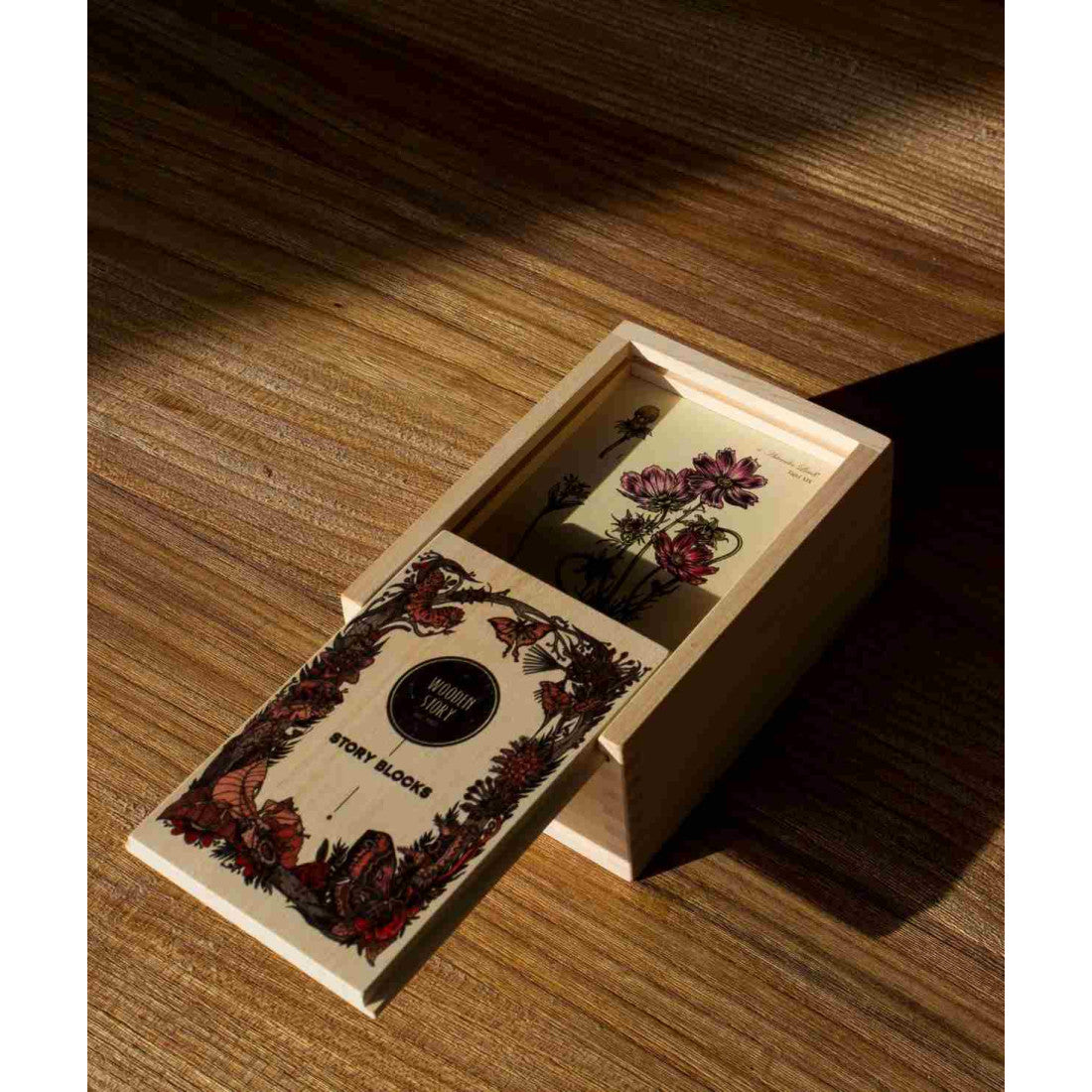 Drewniane klocki Życie Pszczoły Wooden Story – rośliny miododajne – zdjęcie 6
