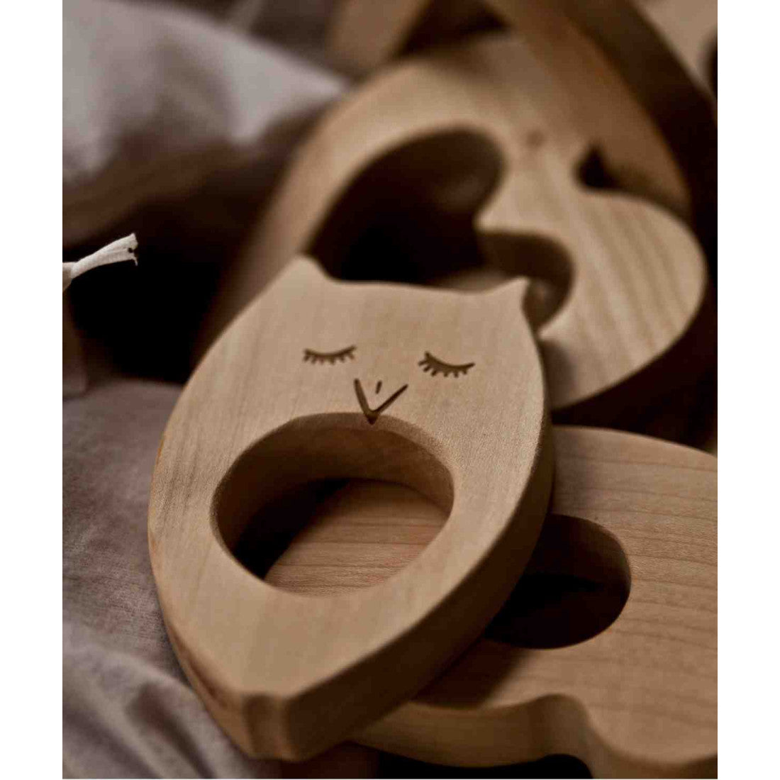 Drewniany gryzak Miś Wooden Story – zdjęcie 3