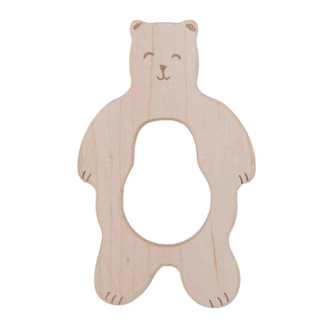 Drewniany gryzak Miś Wooden Story