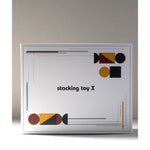 Drewniany płotek Modern X Wooden Story – Modern Stacking Toy – zdjęcie 5
