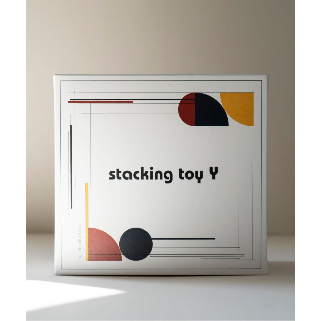 Drewniany płotek Modern Y Wooden Story – Modern Stacking Toy – zdjęcie 5