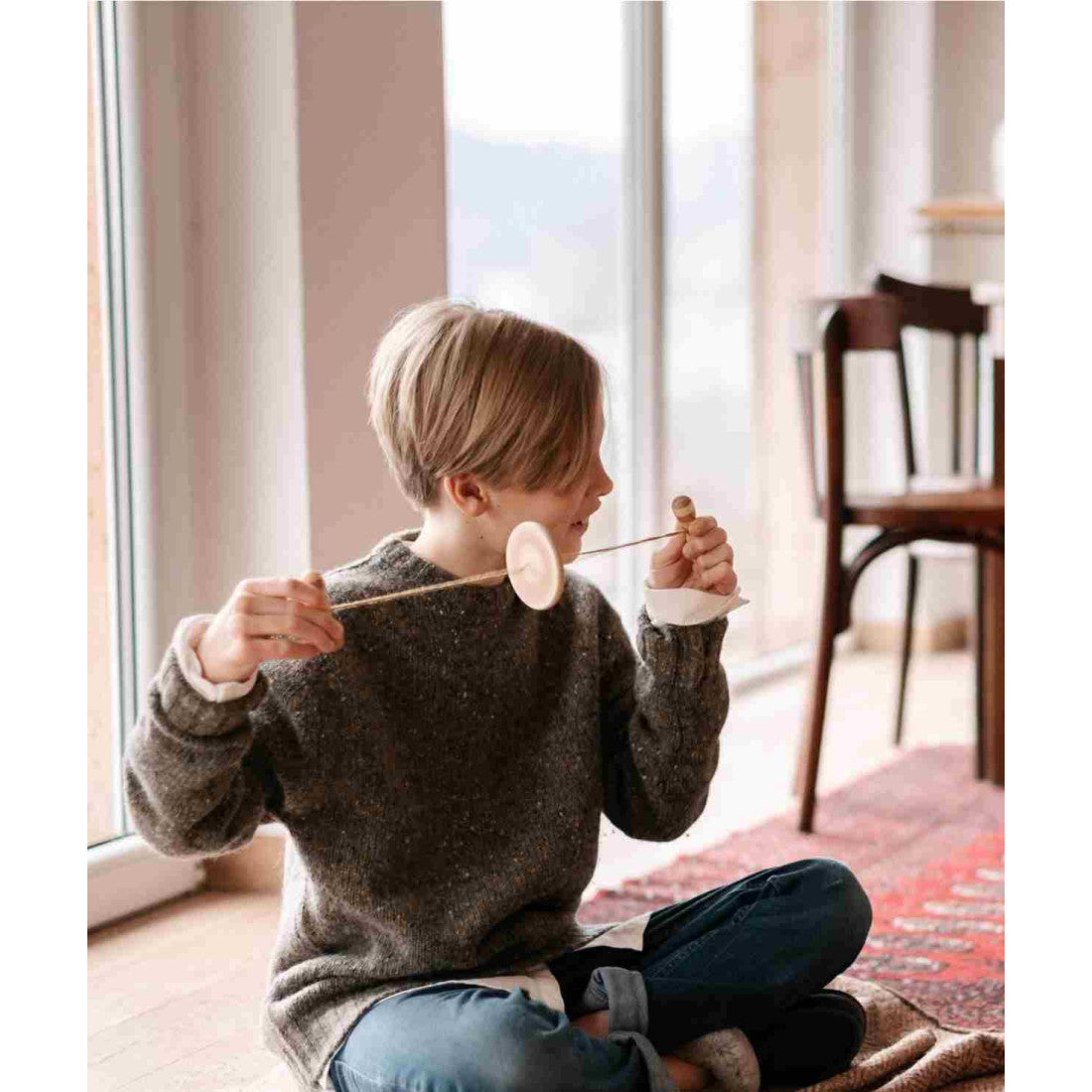 Drewniany wirujący krążek Buzz Wooden Story – zdjęcie 5
